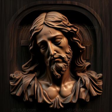 3D model st jesus (STL)